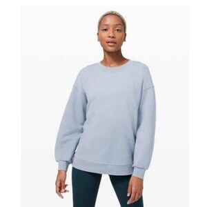 Lululemon Perfectly Oversized Crew Blue